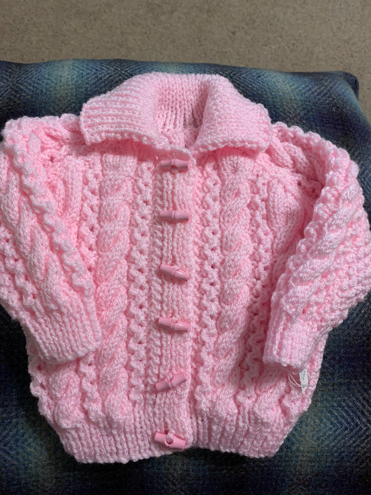 Baby Aran jacket